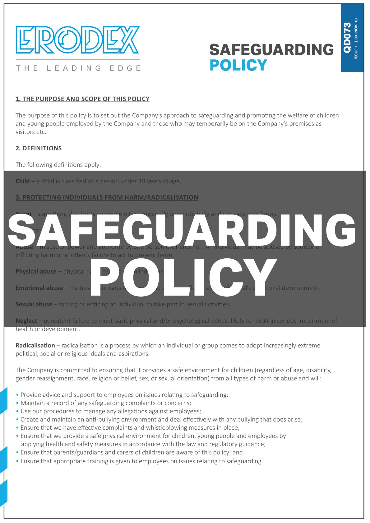 Safeguarding Policy